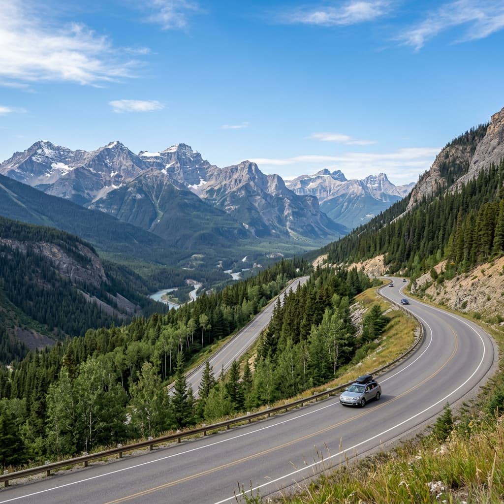 Road Trip Landscape