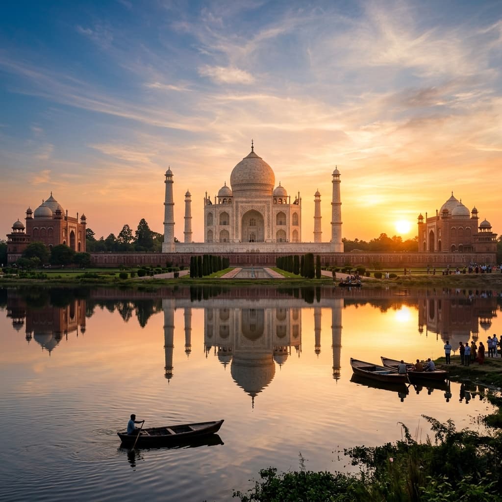 Delhi to Agra